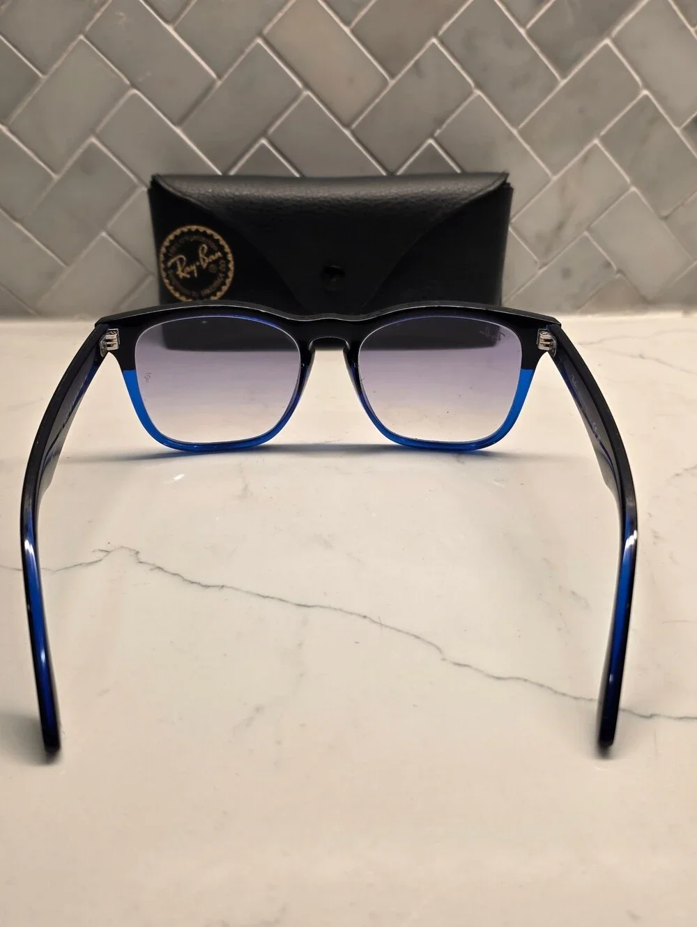 Ray-Ban Steve RB 4487 6632/19 Square Sunglasses (Black & Translucent)